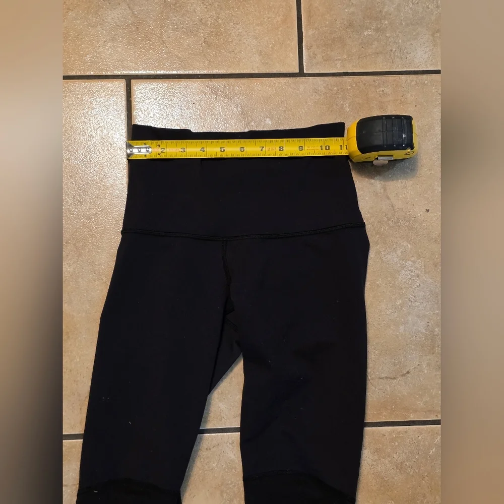 lululemon athletica Black High-Waist Stirrup Leggings